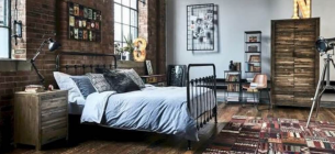 25 Ide Desain Kamar Tidur Industri yang Ciamik